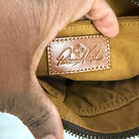 Patricia Nash Tinchi Belt Bag European Map Fanny Pack Belt Bag Leather Women's - Picture 10 of 13